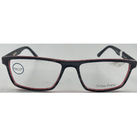 CHLOGAN EYEWEAR CH9008 GLASSES STONE/RED FRAMES 54-16-140 UNISEX EYEGLASSES