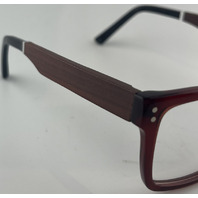 SCHUBACH ORIGINALS 6905 GLASSES C4 RED FRAMES 51-18-140 UNISEX EYEGLASSES