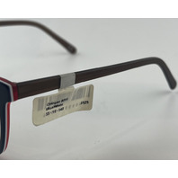 CHLOGAN EYEWEAR CH9016 GLASSES BLUE/WHITE FRAMES 53-16-140 UNISEX EYEGLASSES