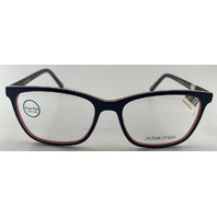CHLOGAN EYEWEAR CH9016 GLASSES BLUE/WHITE FRAMES 53-16-140 UNISEX EYEGLASSES