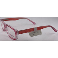 LIMITED TOO 102 GLASSES PINK FRAMES 48-16-130 WOMENS EYEGLASSES