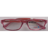 LIMITED TOO 102 GLASSES PINK FRAMES 48-16-130 WOMENS EYEGLASSES