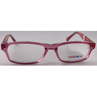 LIMITED TOO 102 GLASSES PINK FRAMES 48-16-130 WOMENS EYEGLASSES