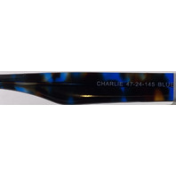 SCHUBACK ORIGINALS CHARLIE GLASSES BLUE FRAMES 47-24-145 UNISEX EYEGLASSES