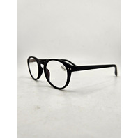 CHEMTECH 5007 JAMIE BLACK MATTE BLACK 46-18-140 +0.75 UNIXES EYEGLASSES