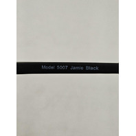 CHEMTECH 5007 JAMIE BLACK MATTE BLACK 46-18-140 +0.75 UNIXES EYEGLASSES