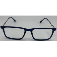 ROGUE 1026 52-18-140 BLUE WIRE FRAMES EYEGLASSES