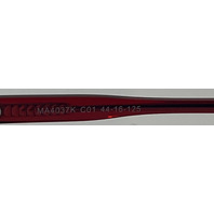 MENIZZI KIDS MA4038K GLASSES 01 CRYSTAL RED FRAMES 44-16-125 KIDS EYEGLASSES