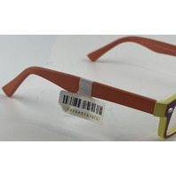 AURA AU1715 GLASSES PURPLE/ORANGE FRAMES 45-16-130 KIDS EYEGLASSES