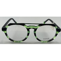 MENIZZI MK503 GLASSES 01 CRYSTAL GREEN BLACK FRAMES 45-17-130 UNISEX EYEGLASSES