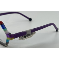 MENIZZI MK501 GLASSES 03 MULTI-COLORED FRAMES 46-19-130 UNISEX EYEGLASSES