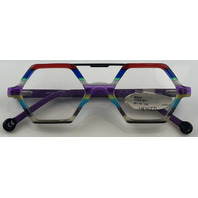 MENIZZI MK501 GLASSES 03 MULTI-COLORED FRAMES 46-19-130 UNISEX EYEGLASSES