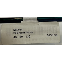 MENIZZI MK501 GLASSES 02 CRYSTAL GREEN FRAMES 46-19-130 UNISEX EYEGLASSES
