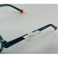 MENIZZI MK501 GLASSES 02 CRYSTAL GREEN FRAMES 46-19-130 UNISEX EYEGLASSES