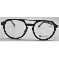 SCHUBACH ORIGINALS SPR092 C82 51-19-143 BLACK/GREY FADE WOOD EYEGLASSES FRAMES