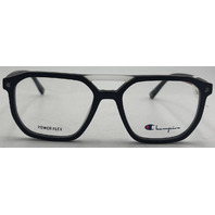 CHAMPION HUSTLE C01 53-17-135 BLACK/RED POWER FLEX EYEGLASS FRAMES