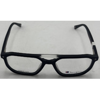 CHAMPION HUSTLE C01 53-17-135 BLACK/RED POWER FLEX EYEGLASS FRAMES