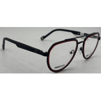 CHAMPION NAB 50-17-135 RED/BLACK POWER FLEX EYEGLASS FRAMES