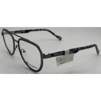 CHAMPION NAB 50-17-135 BLUE CRYSTAL/GUN POWER FLEX EYEGLASS FRAMES