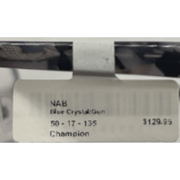 CHAMPION NAB 50-17-135 BLUE CRYSTAL/GUN POWER FLEX EYEGLASS FRAMES