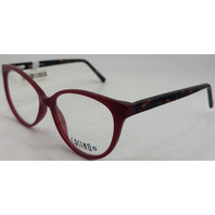 CASINO AMY 55-15-140 RED EYEGLASS FRAMES