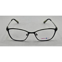 LIMITED TOO LT701 GLASSES BLACK FRAMES 48-15-130 WOMENS EYEGLASSES