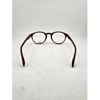 CHEM TECH 5007 JAMIE RASPBERRY 46-18-140 +1.25 EYEGLASSES