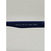 CHEM TECH 5006 BILLY BLUE 49-18-140 +0.50 UNISEX EYEGLASSES