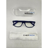 CHEM TECH 5006 BILLY BLUE 49-18-140 +0.50 UNISEX EYEGLASSES