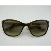 ISAAC MIZRAHI IM30210 KHAKI 56-16-135 UNISEX GRAY TINT SUNGLASSES