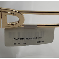 CHAMPION APONI CO2 TEAL GOLD 56-15-140 WOMEN'S POLARIZED SUNGLASSES