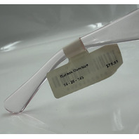 RUCNOK EYEWARE PINK AND CLEAR FRAMES 54-26-145 WOMEN'S OVERSIZED EYEGLASSES