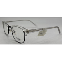 ROGUE R1054 49-21-145 CRYSTAL/BLACK UNISEX EYEGLASSES FRAMES