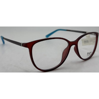 ROGUE R1015 54-14-135 BROWN/AQUA UNISEX EYEGLASSES FRAMES
