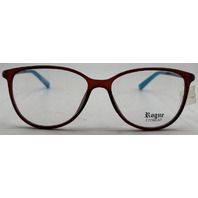 ROGUE R1015 54-14-135 BROWN/AQUA UNISEX EYEGLASSES FRAMES