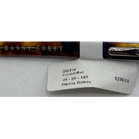 DANNY GOKEY DG 116 49-20-145 CRYSTAL/BLUE MENS EYEGLASS FRAMES