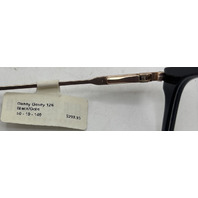 DANNY GOKEY DG126 50-19-140 BLACK/GOLD MENS EYEGLASS FRAMES