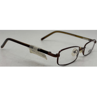 LOL EYEWEAR VE LOL-17 44-16-125 BROWN UNISEX EYEGLASSES FRAMES