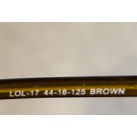 LOL EYEWEAR VE LOL-17 44-16-125 BROWN UNISEX EYEGLASSES FRAMES