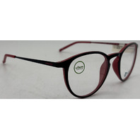 ULTEM AIR A7031 48-21-140 BLACK/RED WOMENS EYEGLASSES FRAMES