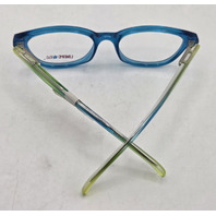 LIMITED TOO LT107 GLASSES TEAL FRAMES 45-16-125 WOMENS EYEGLASSES