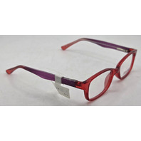 LIMITED TOO L100 GLASSES BURGUNDY FRAMES 46-17-130 WOMENS EYEGLASSES