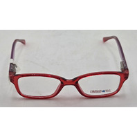 LIMITED TOO L100 GLASSES BURGUNDY FRAMES 46-17-130 WOMENS EYEGLASSES