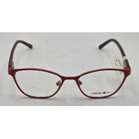 LIMITED TOO LT702 GLASSES RED FRAMES 47-15-130 WOMENS EYEGLASSES
