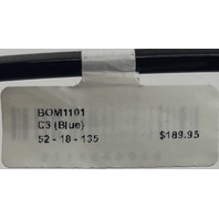 FUNKY MUNKEE BOM1101 52-18-135 C3 BLUE WOMENS EYEGLASS FRAMES