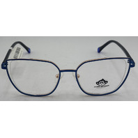 FUNKY MUNKEE BOM1101 52-18-135 C3 BLUE WOMENS EYEGLASS FRAMES