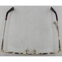 FUNKY MUNKEE BOM1147 56-17-135 C3 RED/GOLD WOMENS EYEGLASS FRAMES