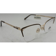 FUNKY MUNKEE BOM1116 54-17-140 C3 GOLD WOMENS EYEGLASS FRAMES
