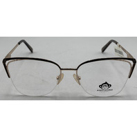 FUNKY MUNKEE BOM1116 54-17-140 C3 GOLD WOMENS EYEGLASS FRAMES