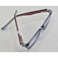 LIMITED TOO L100 GLASSES BLUE FRAMES 46-17-130 WOMENS EYEGLASSES